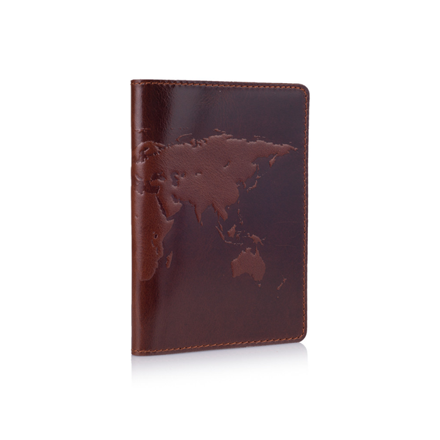 Обложка для паспорта HiArt PC-03-C19-1436-T001 Crystal Сognac "World Map" - Фото 3 Обложка для паспорта HiArt PC-03-C19-1436-T001 Crystal Сognac "World Map" - изображение 3