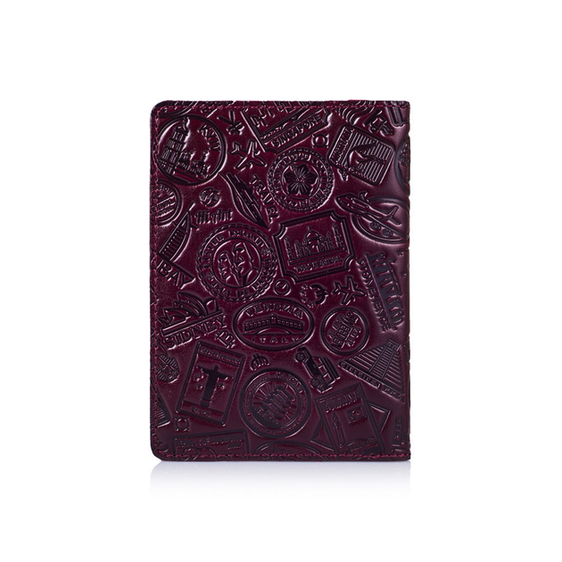 Обложка для паспорта HiArt PC-03-C19-1718-T007 Crystal Sangria "Let's Go Travel" - изображение 2