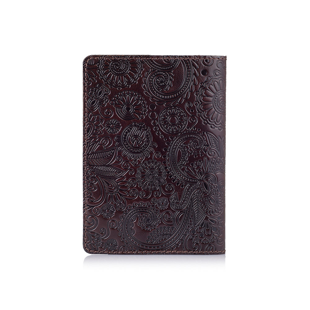 Обложка для паспорта HiArt PC-01-C19-1314-T005 Crystal Brown Silk "Mehendi Art" - изображение 2