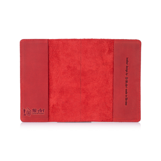Обложка для паспорта HiArt PC-01-S18-1440-T002 Shabby Red Berry "7 wonders of the world" - изображение 4