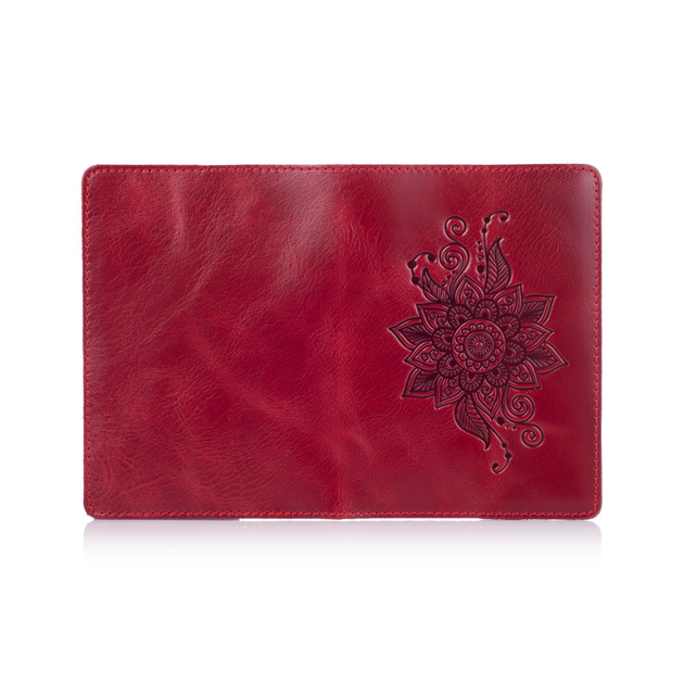 Обложка для паспорта HiArt PC-01-C19-1652-T006 Crystal Red "Mehendi Classic" - изображение 4