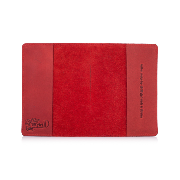 Обложка для паспорта HiArt PC-01-S18-1440-T007 Shabby Red Berry "Let's Go Travel" - изображение 3