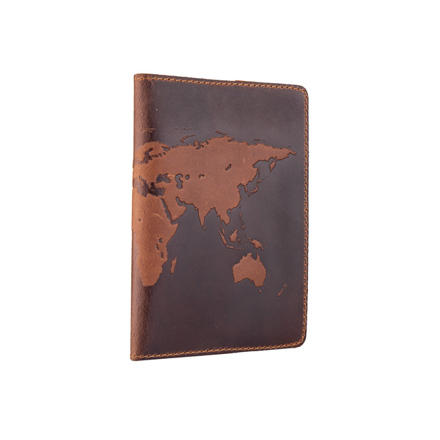 Обложка для паспорта HiArt PC-01-S19-1235-T001 Shabby Cumaru "World Map" - изображение 3