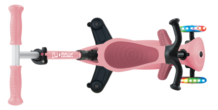 Самокат с сиденьем 3 в 1 Globber GO-UP Active Lights 360 Pastel Pink от 15 месяцев до 9 лет (749-310) - изображение 3