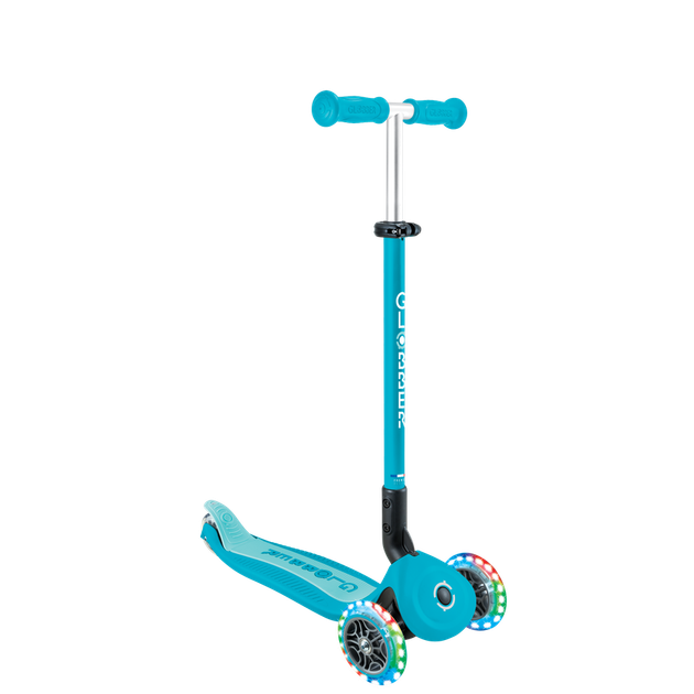 Самокат з сидінням 3 в 1 Globber GO-UP Active Lights 360 Aqua від 15 місяців до 9 років (749-300) - зображення 4
