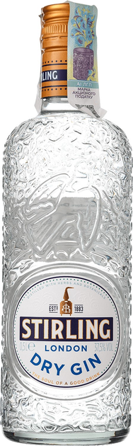 Джин Stirling London Dry Gin 0.5 л 37.5% (8711114489132) - зображення 1