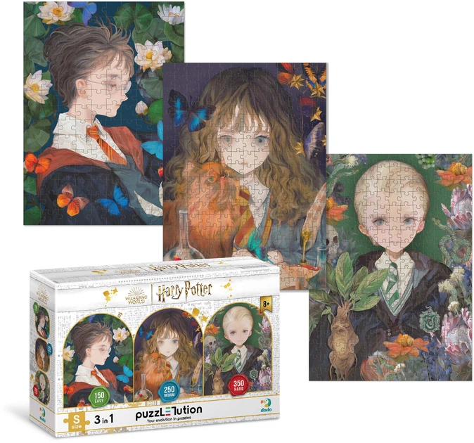 Puzzle 3 w 1 DoDo Harry Potter Marzenie i fantazja (4823115910011) - obraz 2