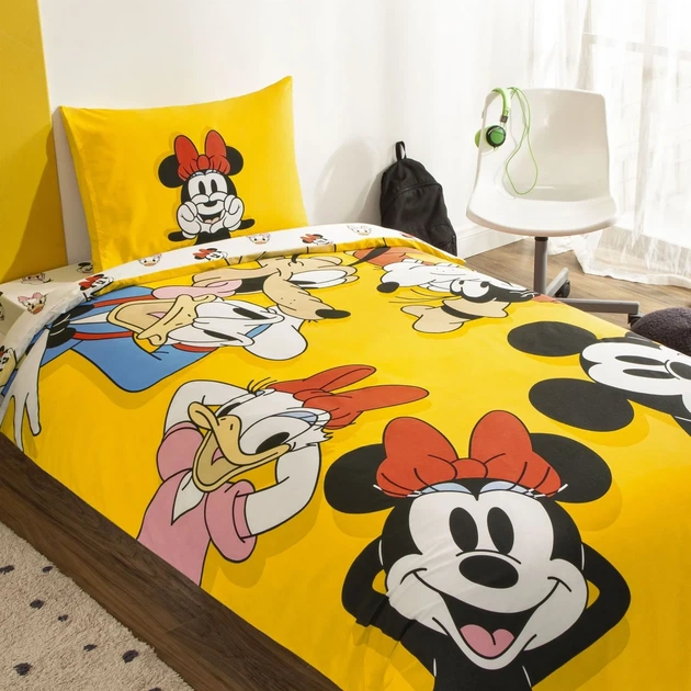 Постільна білизна TAC Disney 160×220 см Mickey & Friends - зображення 2