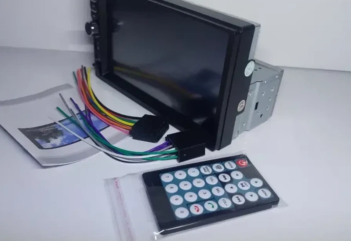 Автомагнитола 1DIN 7012B с Bluetooth и пультом с сенсорным экраном 8629 - Фото 3 Автомагнитола 1DIN 7012B с Bluetooth и пультом с сенсорным экраном 8629 - изображение 3