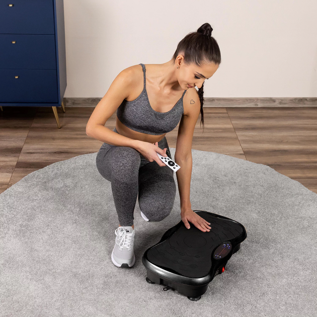 Вібраційна платформа Gymtek XP500 Black (5907766660002)  - зображення 11