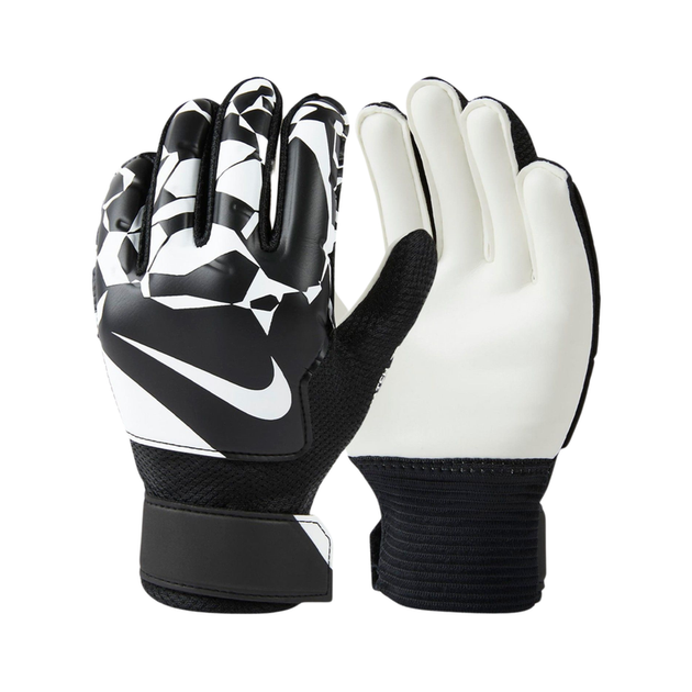 Воротарські рукавички NK GK MATCH JR-HO24 Nike HQ0258-010-5 чорний, білий, 15,6 см - Фото 2 Воротарські рукавички NK GK MATCH JR-HO24 Nike HQ0258-010-5 чорний, білий, 15,6 см - зображення 2