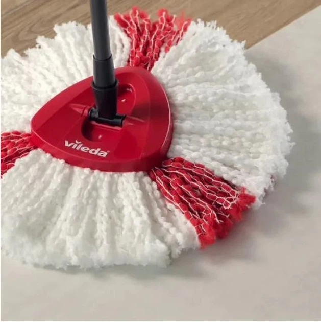 Набір для прибирання Відро та Швабра Vileda 163422 TURBO 2в1 Microfibre - Фото 6 Набір для прибирання Відро та Швабра Vileda 163422 TURBO 2в1 Microfibre - изображение 6