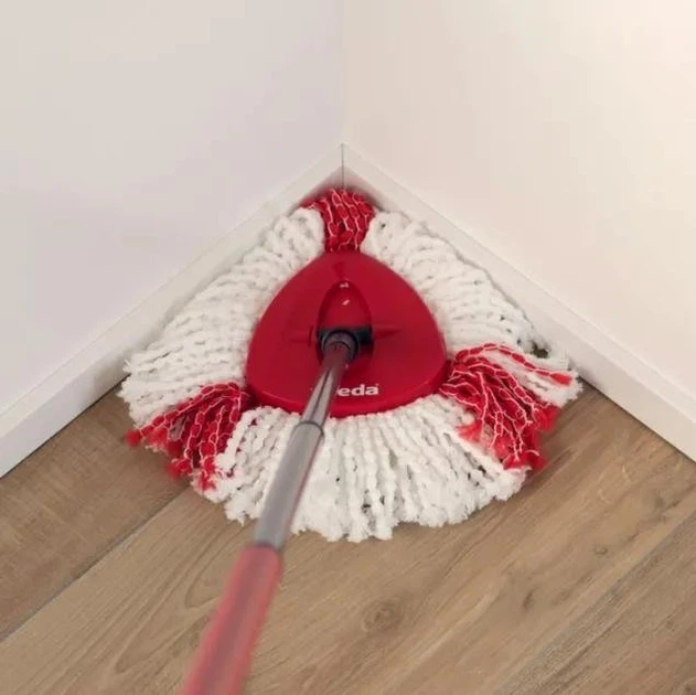 Набір для прибирання Відро та Швабра Vileda 163422 TURBO 2в1 Microfibre - Фото 7 Набір для прибирання Відро та Швабра Vileda 163422 TURBO 2в1 Microfibre - изображение 7