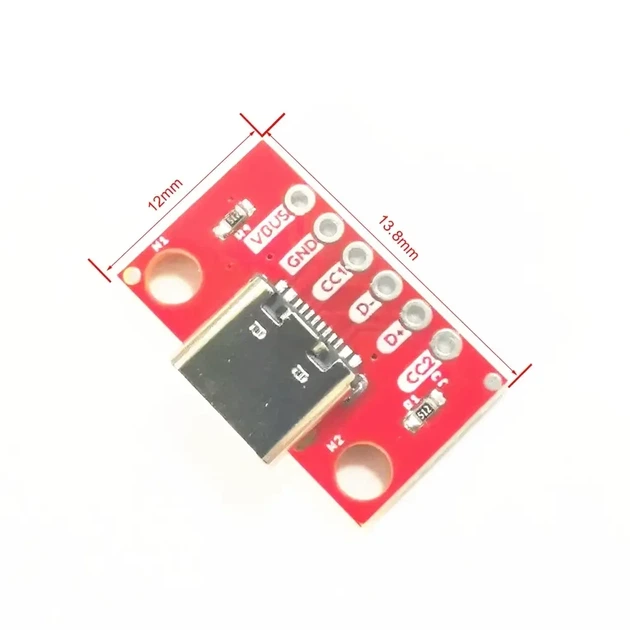Тестовая плата USB Type-C Female - Фото 2 Тестовая плата USB Type-C Female - изображение 2