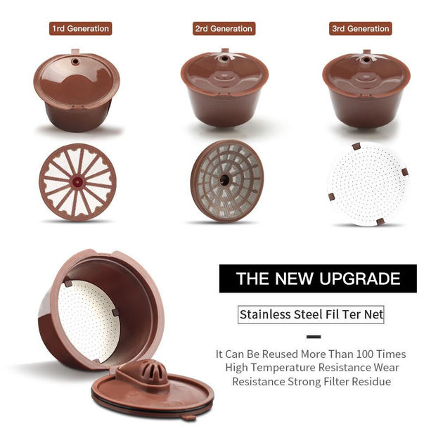 Многоразовая капсула для кофемашины nescafe dolce gusto дольче густо - изображение 5