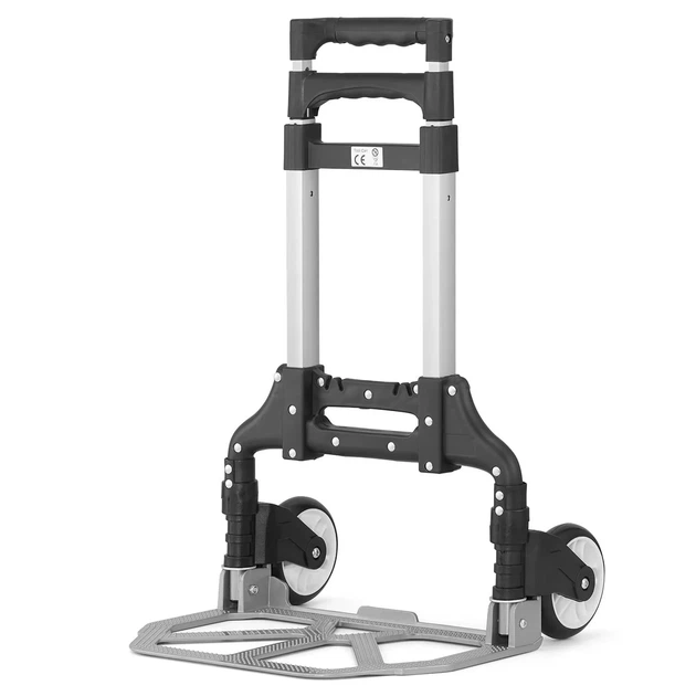 Візок господарський на коліщатках до 80кг, Folding Hand Truck / Візок для продуктів складаний - зображення 4