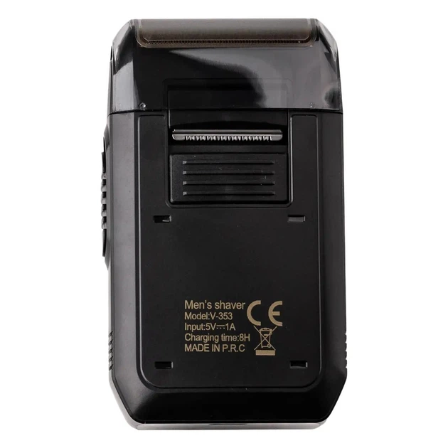 Аккумуляторная электробритва шейвер для бритья лица с USB VGR V-353 Pro Черный + Щетка - Фото 8 Аккумуляторная электробритва шейвер для бритья лица с USB VGR V-353 Pro Черный + Щетка - изображение 8