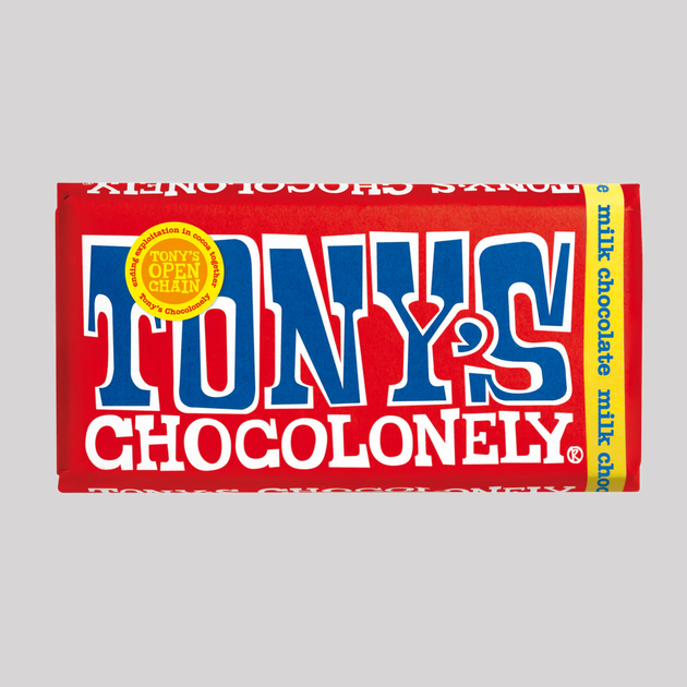Шоколад Молочний Tony's Chocolonely Classic Creamy Milk Chocolate 180g - Фото 1 Шоколад Молочний Tony's Chocolonely Classic Creamy Milk Chocolate 180g - зображення 1