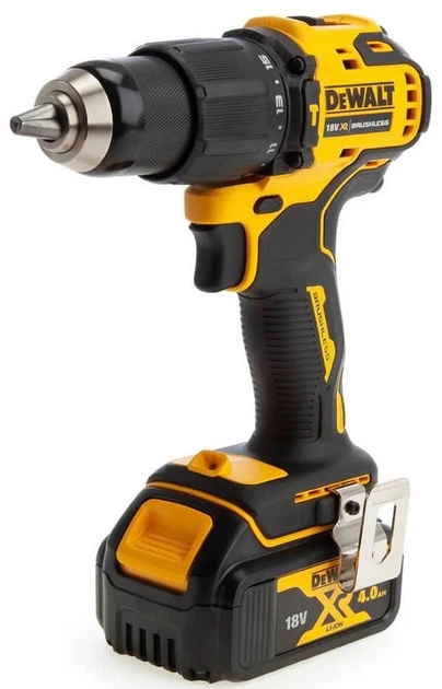 Дриль-шурупокрут ударний акумуляторний безщітковий DeWALT DCD709M2T - Фото 3 Дриль-шурупокрут ударний акумуляторний безщітковий DeWALT DCD709M2T - зображення 3