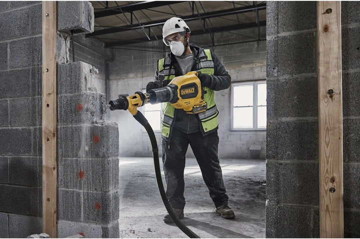 Аккумуляторный отбойный бесщеточный молоток DeWALT DCH911NK SDS-MAX (без АКБ) - Фото 7 Аккумуляторный отбойный бесщеточный молоток DeWALT DCH911NK SDS-MAX (без АКБ) - изображение 7