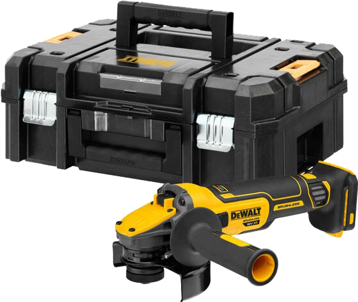 Акумуляторна кутова шліфувальна машина DeWALT DCG409VSNT - зображення 2
