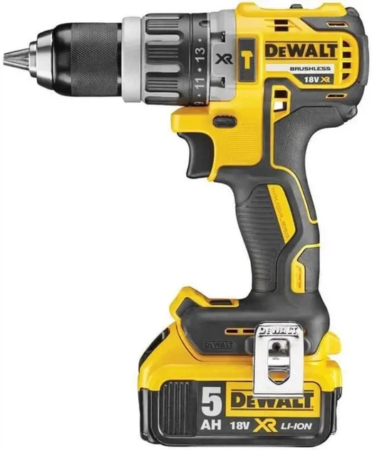 Набор из двух инструментов бесщеточных DeWALT DCK266P2T (ударная дрель-шуруповерт DCD796 + ударный шуруповерт DCF887) - изображение 3