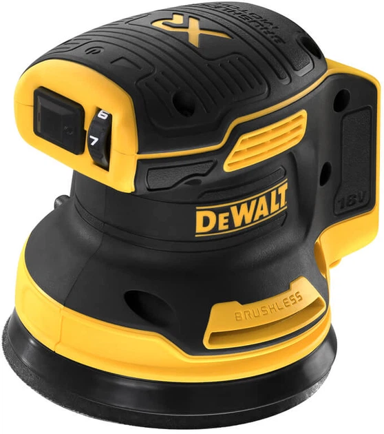 Акумуляторна ексцентрикова шліфмашина DeWALT DCW210N - Фото 1 Акумуляторна ексцентрикова шліфмашина DeWALT DCW210N - зображення 1