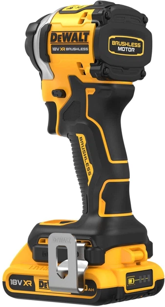 Шурупокрут безщітковий акумуляторний DeWALT DCF850D2T - зображення 4