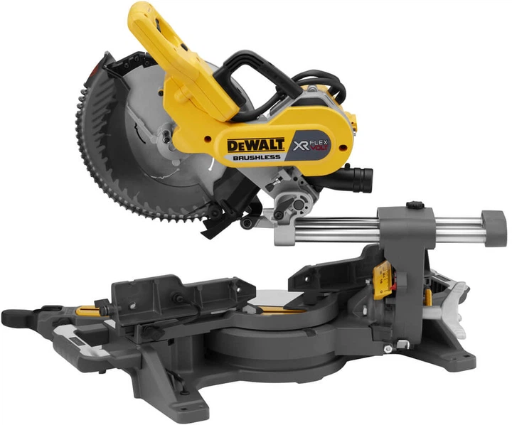 Пила торцювальна акумуляторна безщіткова DeWALT DCS727N - Фото 3 Пила торцювальна акумуляторна безщіткова DeWALT DCS727N - зображення 3