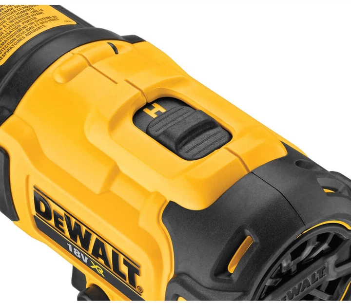 Строительный фен горячего воздуха DeWALT DCE530N - Фото 5 Строительный фен горячего воздуха DeWALT DCE530N - изображение 5