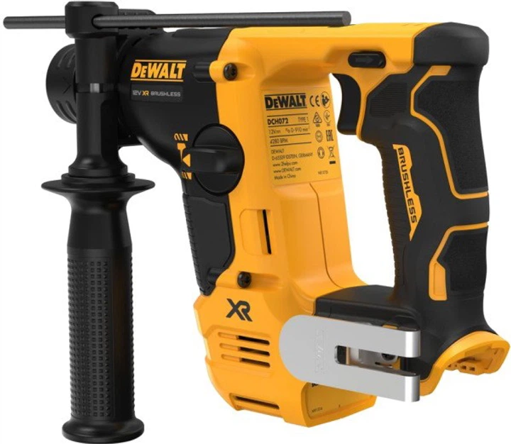 Аккумуляторный перфоратор бесщеточный DeWALT SDS-Plus DCH072N - Фото 4 Аккумуляторный перфоратор бесщеточный DeWALT SDS-Plus DCH072N - изображение 4