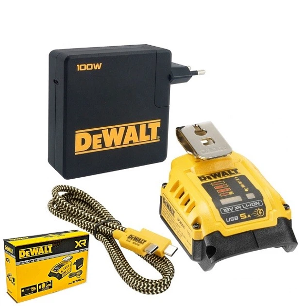 Переходник адаптер для аккумулятора DeWALT DCB094K - Фото 1 Переходник адаптер для аккумулятора DeWALT DCB094K - изображение 1
