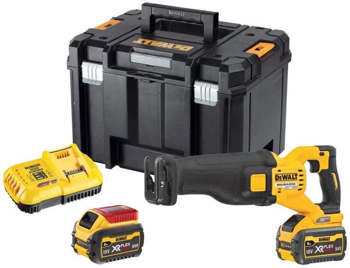 Акумуляторна шабельна пила DeWALT DCS389T2 - зображення 3
