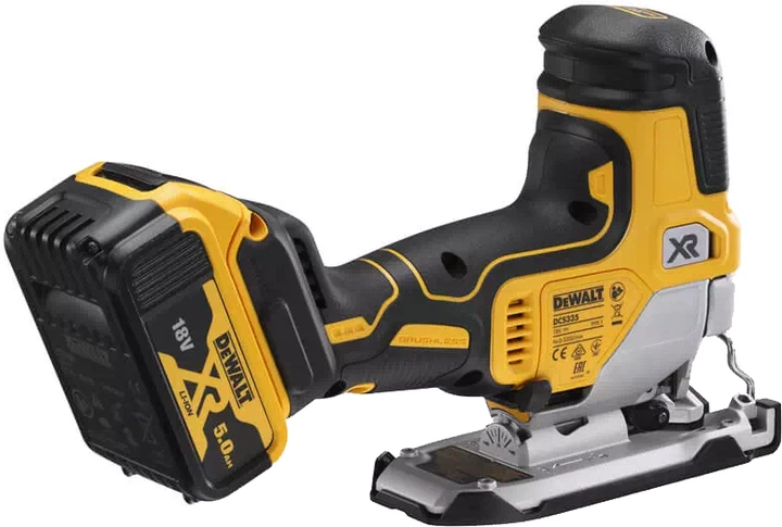 Аккумуляторная лобзиковая пила DeWALT DCS335P2 - Фото 2 Аккумуляторная лобзиковая пила DeWALT DCS335P2 - изображение 2