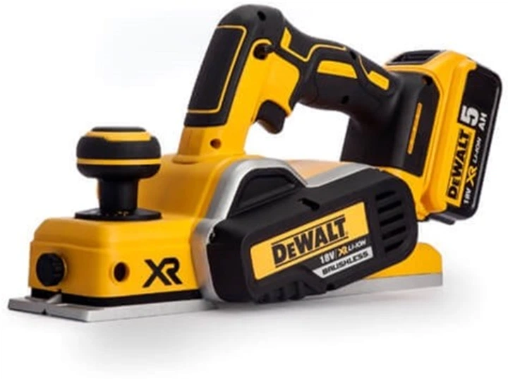 Рубанок аккумуляторный электрорубанок DeWALT DCP580P2 - изображение 2