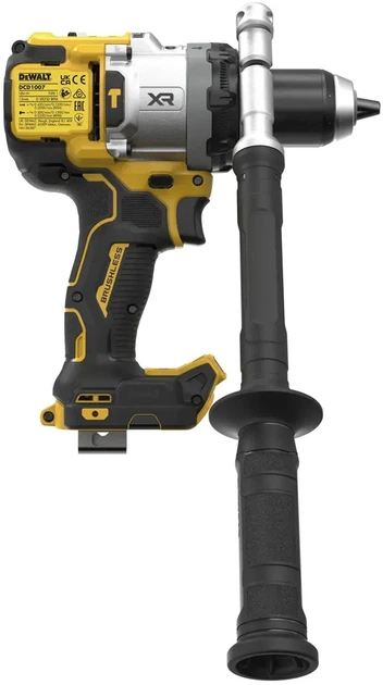 Дрель-шуруповерт ударная аккумуляторная бесщеточная DeWALT DCD1007NT - Фото 4 Дрель-шуруповерт ударная аккумуляторная бесщеточная DeWALT DCD1007NT - изображение 4