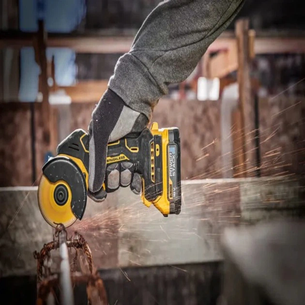 Пила дисковая аккумуляторная бесщеточная DeWALT DCS438N - изображение 4