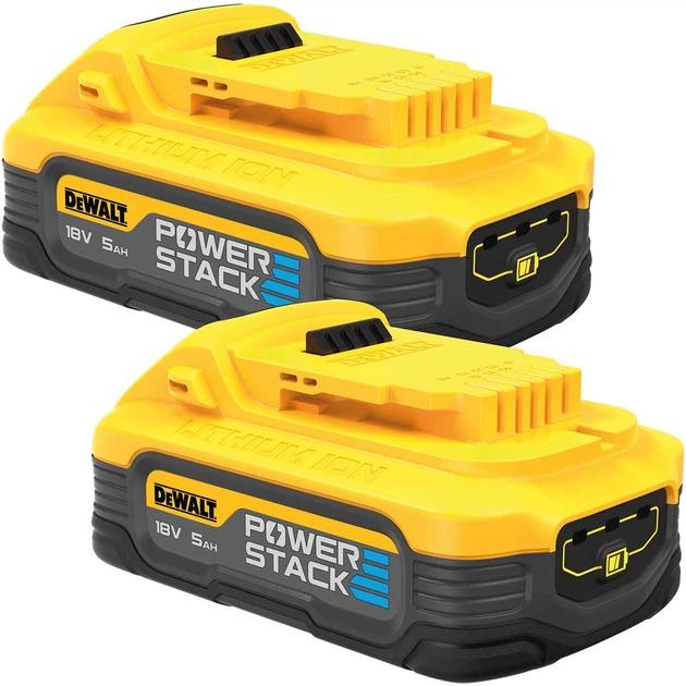 Аккумулятор для инструмента DeWALT DCBP518H2 18 В, 5 А·год, 2шт - Фото 1 Аккумулятор для инструмента DeWALT DCBP518H2 18 В, 5 А·год, 2шт - изображение 1