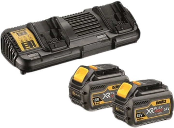 Зарядное устройство + аккумулятор для инструментов DeWALT DCB132T2 - Фото 1 Зарядное устройство + аккумулятор для инструментов DeWALT DCB132T2 - изображение 1
