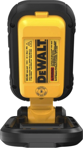 Фонарь светодиодный аккумуляторный DeWALT DCL182 - изображение 3