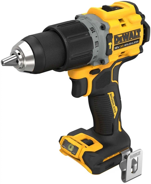 Дрель-шуруповерт ударная аккумуляторная бесщеточная DeWALT DCD805NT - Фото 2 Дрель-шуруповерт ударная аккумуляторная бесщеточная DeWALT DCD805NT - изображение 2