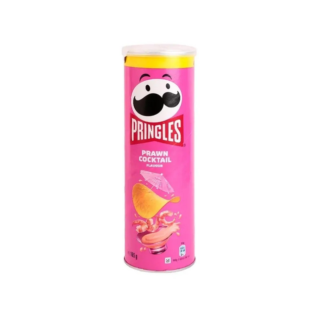 Чипсы Pringles Prawn Cocktail 165 г - Фото 1 Чипсы Pringles Prawn Cocktail 165 г - изображение 1