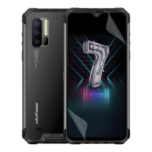 Плёнка гидрогелевая для Ulefone Armor 7 глянцевая противоударная прозрачная - Фото 1 Плёнка гидрогелевая для Ulefone Armor 7 глянцевая противоударная прозрачная - изображение 1