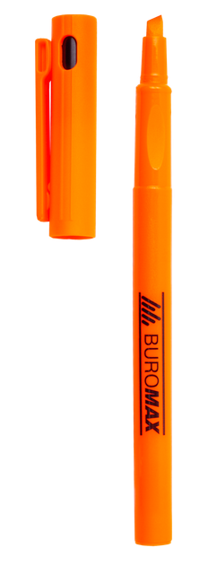 Текст-маркер SLIM, оранжевий, NEON, 1-4 мм - Фото 1 Текст-маркер SLIM, оранжевий, NEON, 1-4 мм - зображення 1