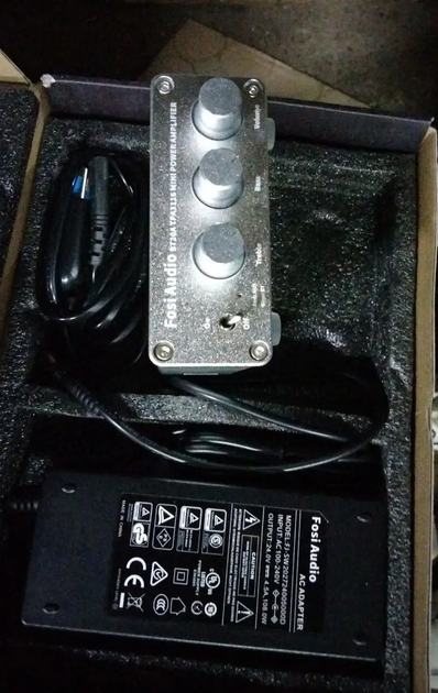 Усилитель звука Fosi Audio BT20A TPA3116 Bluetooth 5.0 AUX 2x100W White Б/У - изображение 6