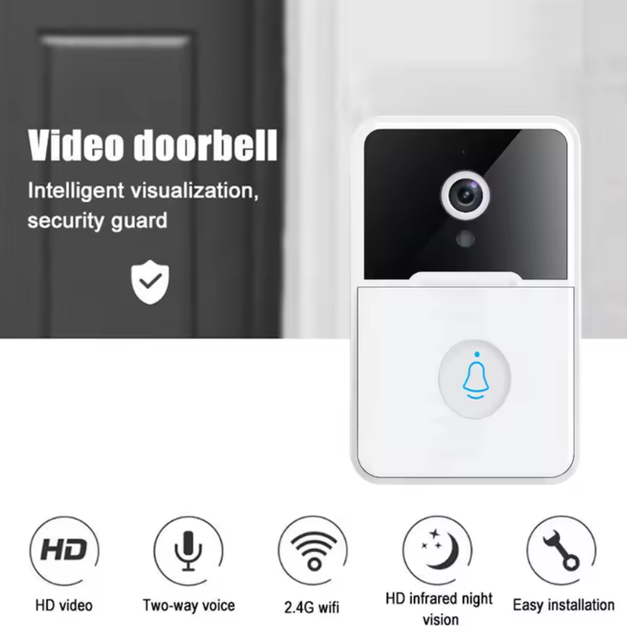 Умный видеодомофон Escam X3 WiFi IP беспроводной дверной звонок - Фото 3 Умный видеодомофон Escam X3 WiFi IP беспроводной дверной звонок - изображение 3