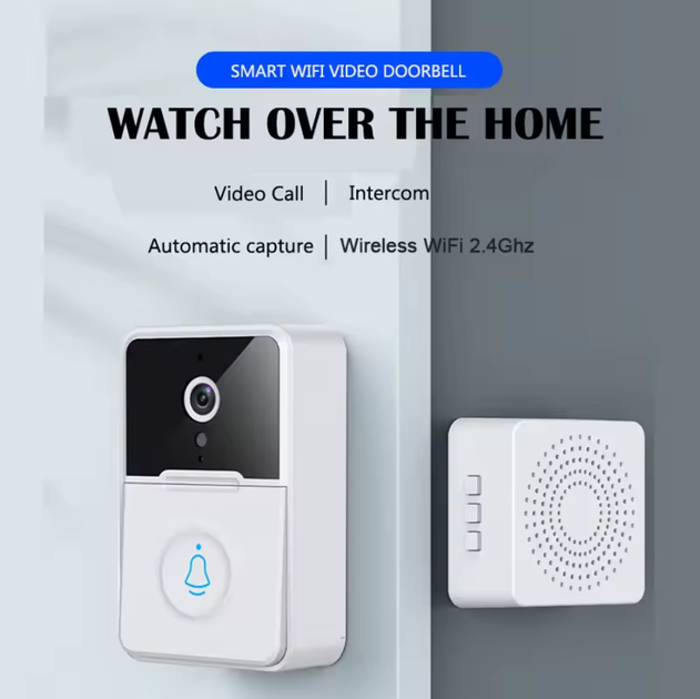 Умный видеодомофон Escam X3 WiFi IP беспроводной дверной звонок - Фото 5 Умный видеодомофон Escam X3 WiFi IP беспроводной дверной звонок - изображение 5