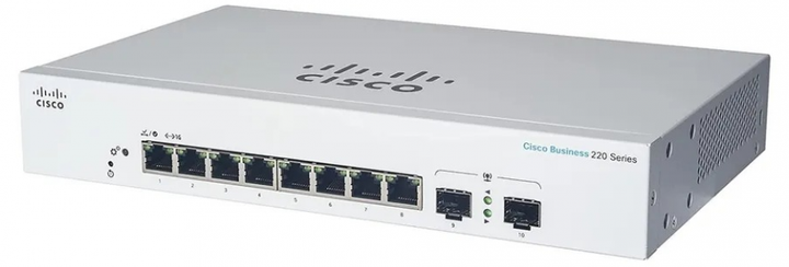 Przełącznik Cisco CBS220-8FP-E-2G-EU - obraz 2