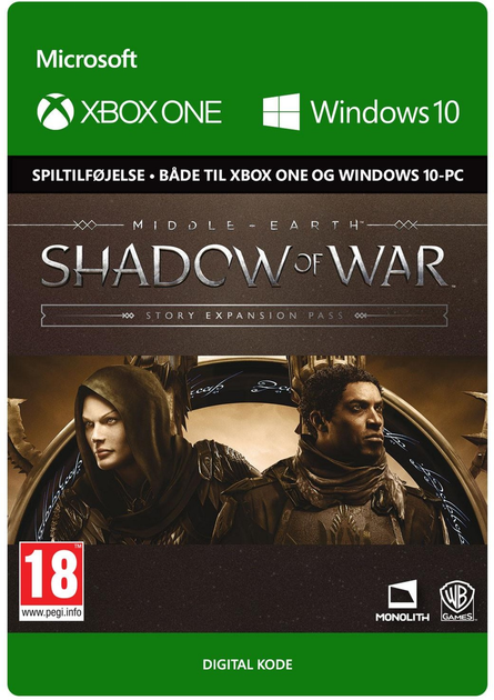 Гра Xbox One/PC Middle-Earth: Shadow of War: Expansion Pass DLC (Електронний код) (8806188716458) - зображення 1