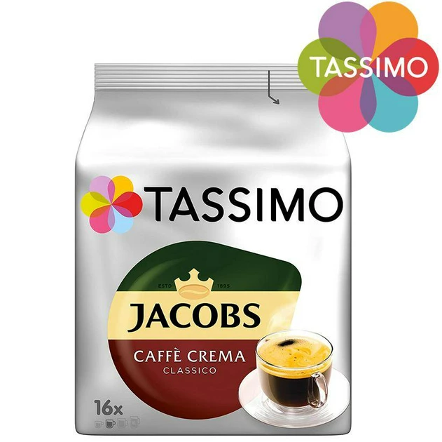 Кофе в капсулах Tassimo Espresso / Cappuccino / Latte Macchiato Caramel / Caffe Crema Набор 4 шт - изображение 2